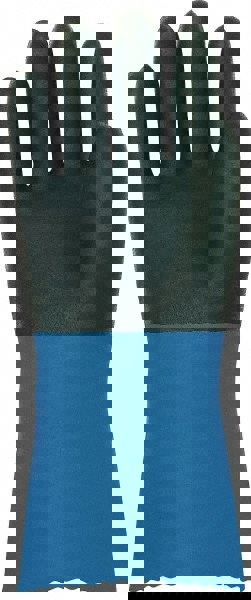 Chemical Resistant Gloves: Large, Neoprene, Supported